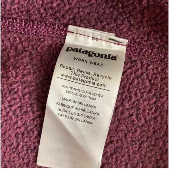 Patagonia better sweater 1/4 quarter zip sequoia red - Picture 6 of 10